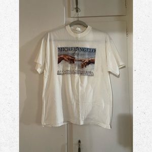 Michelangelo Print T-shirt